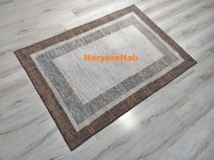 Norm Meyra Vintage Desenli Dokuma Şönil Halı 115 x 170 cm