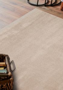 Eko Halı Lotto LT PLAIN BEJ Hav Toz Vermez Modern Sade Desenli Makine Halısı 160x230 CM