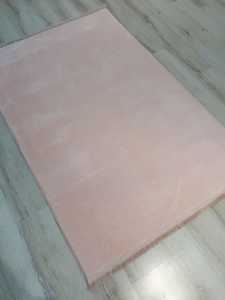 Yamalı Home Yapay Kuzu Kaymaz Taban Post Pudra 80x500 cm