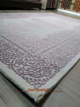 Halı Sarayı Şiraz 12737R Pembe 150x230 cm Salon Halısı