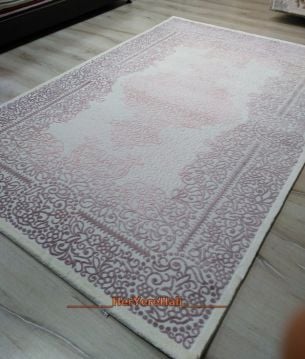 Halı Sarayı Şiraz 12737R Pembe 150x230 cm Salon Halısı