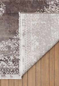 Yamalı Home Heritage 615Coffeeko Kahve Vizon Salon Halısı 160x230 cm