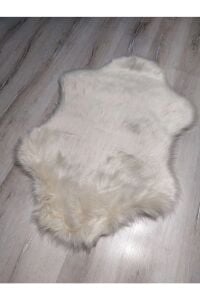 Doğuş Peluş Halı APost Krem 75x100cm 2Kafa Post Halı