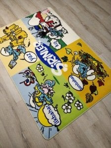 Şirinler Halı Sarayı Kids Buklejel 3176L Çocuk Halısı 100x150 cm