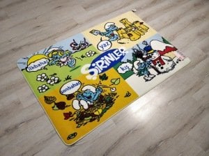 Şirinler Halı Sarayı Kids Buklejel 3176L Çocuk Halısı 100x150 cm