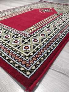Halı Sarayı Namazlık Seccade 10559KPS Kırmızı Halı Seccade 65x115 cm