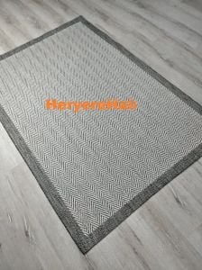 Loris Yeni Nesil Yumuşak Sisal Halı Koyu Gri 120x180 cm