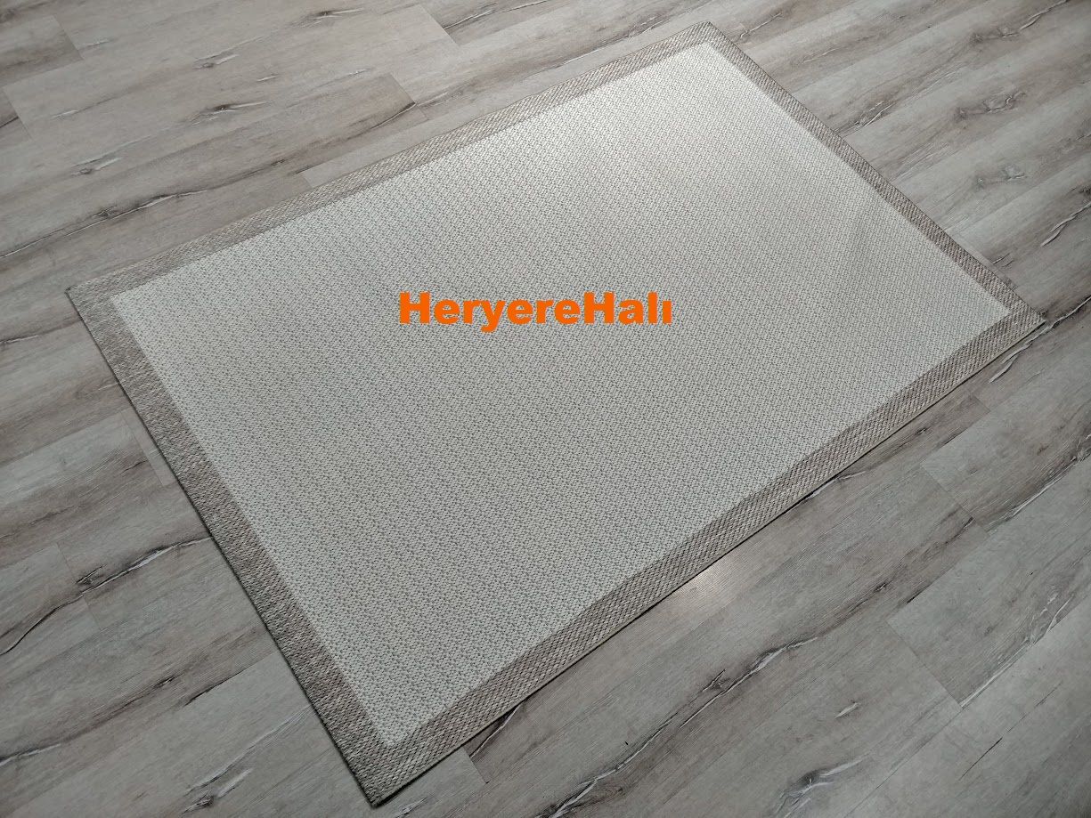 Loris Yeni Nesil Yumuşak Sisal Halı Krem Bej 120x180 cm