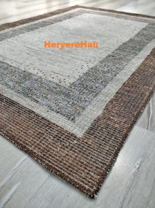 Norm Meyra Vintage Desenli Dokuma Şönil Halı 115 x 170 cm