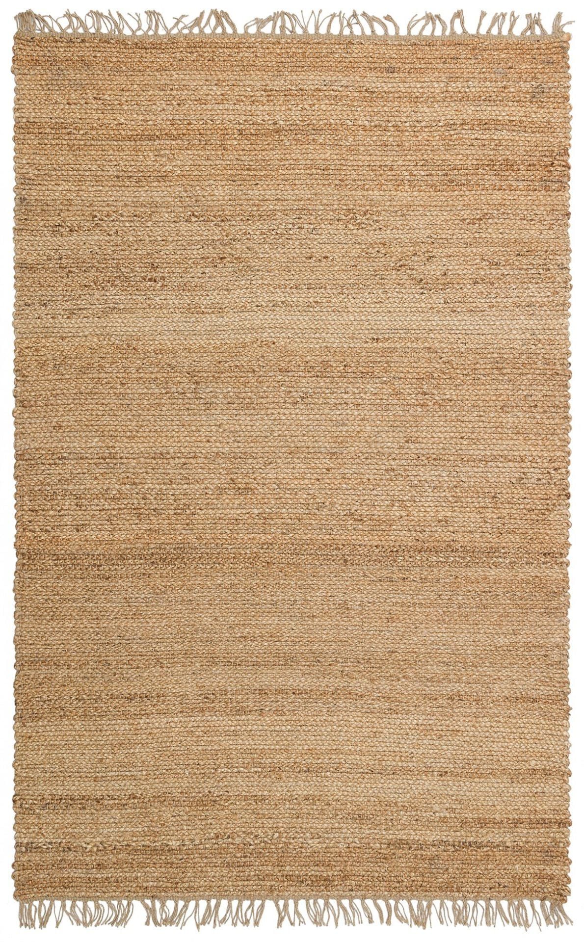 ECHO ECH 02 NATURAL XW El Dokuma Naturel Jüt Hasır Halı