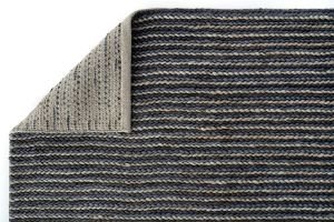 NETRA C-1512 NAVY MULTY XW Farklı Örgü Dokusuna Sahip El Dokuma Naturel Jüt Hasır Halı