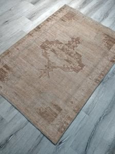 Norm Meyra Vintage Desenli Dokuma Şönil Halı 115 x 170 cm