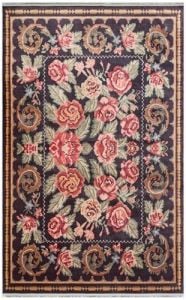 Eko Halı Antique ATK02 Black Salon Halısı 120x180 cm