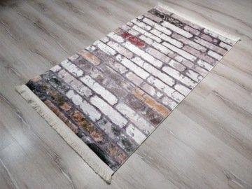 YamalıHome Style V4159Yeşil Hardal 160x230 cm Baskı Kilim