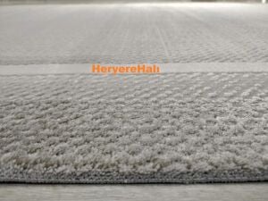 YamalıHome Quka Halı Bodrum %100 Akrilik Vizon Kahve Gri Krem Renkli 160X230 cm Modern Halı