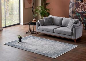Eko Halı Lagos XW LGS 06 Krem Gri Salon Halısı 160x230 cm