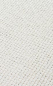 OSLO OSL PLAIN WHITE Hav Toz Vermez Hasır Dokuma Modern Makine Halısı 160x230 cm