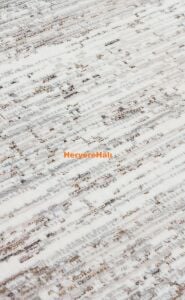 ZURICH ZRH 07 CREAM BEIGE 160x230 cm Akrilik ve Polyester İle Üretilen Şık Salon Halısı