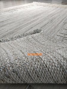 COZY CZY 01 GREY BEIGE Hav Toz Vermez Modern Örgü Dokuma Makine Halısı 120x180 cm