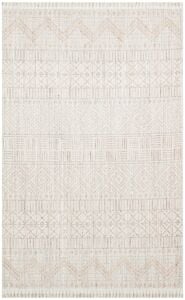 COZY CZY 02 GREY BEIGE Hav Toz Vermez Modern Örgü Dokuma Makine Halısı 120x180 cm