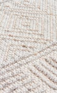 COZY CZY 02 GREY BEIGE Hav Toz Vermez Modern Örgü Dokuma Makine Halısı 120x180 cm