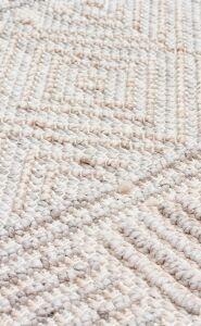 COZY CZY 02 GREY BEIGE Hav Toz Vermez Modern Örgü Dokuma Makine Halısı 120x180 cm