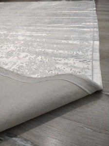 Yamalı Home Halı Perla 2401 Krem Kadife İnce Halı