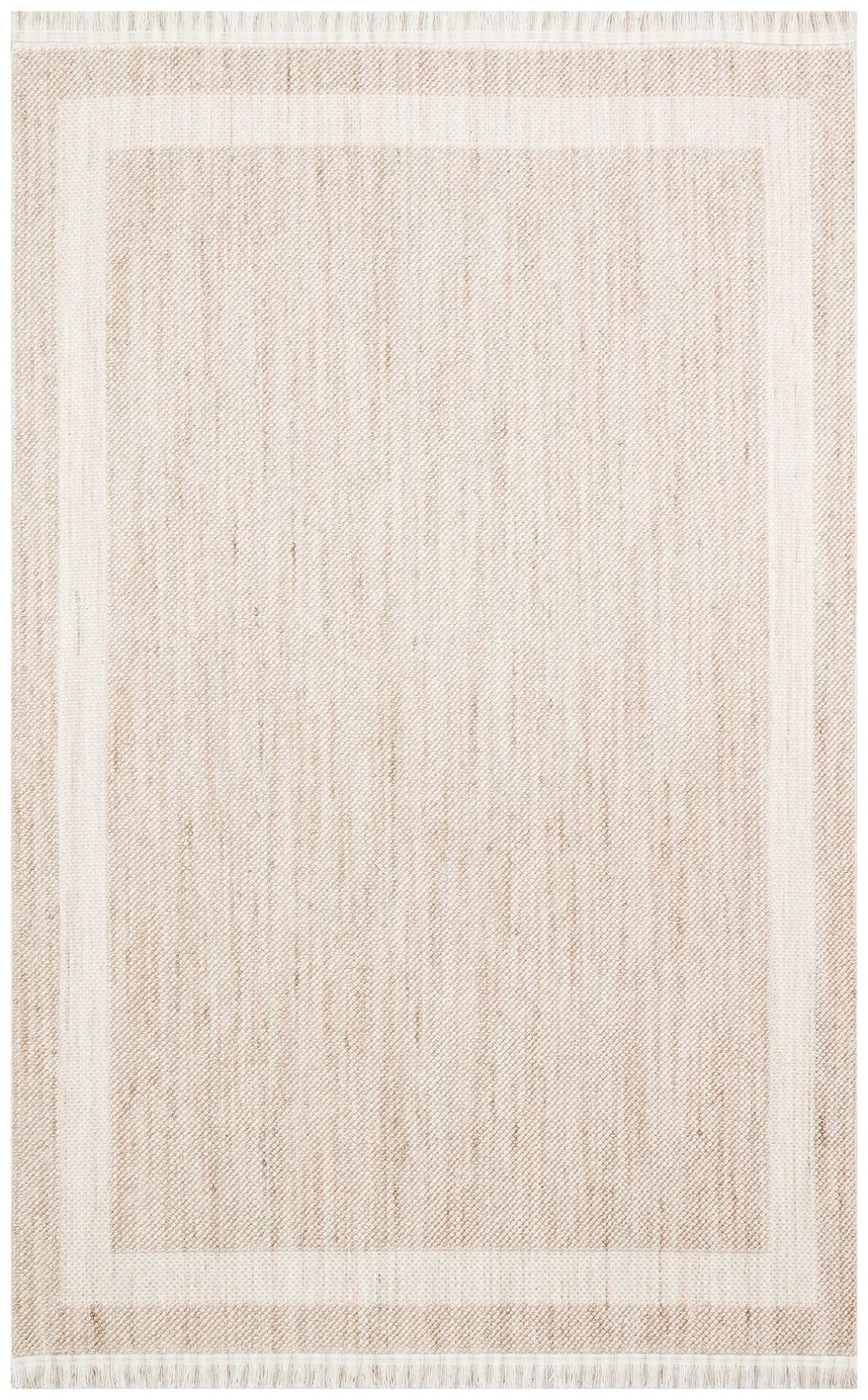 COZY CZY 05 BEIGE Hav Toz Vermez Modern Örgü Dokuma Makine Halısı 120x180 cm