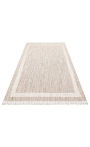 COZY CZY 05 BEIGE Hav Toz Vermez Modern Örgü Dokuma Makine Halısı 120x180 cm