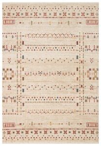 KYBELE KYB 06 CREAM XW Sıcak Renk Tonlu Otantik Makine Halısı