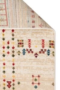 KYBELE KYB 06 CREAM XW Sıcak Renk Tonlu Otantik Makine Halısı