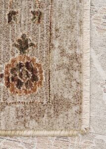 SOFIA SOF 05 CREAM GOLD Renkli El Dokuma Uşak Halı Desenlerine Sahip Makine Halısı 160x230 cm