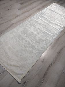 Yamalı Home Halı Perla 2401 Krem Kadife İnce Halı 80x300 cm