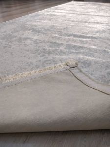 Yamalı Home Halı Perla 2401 Krem Kadife İnce Halı 80x300 cm