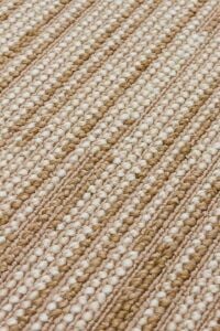 BALI JUTE BLJ 02 JUTE WHITE Jüt Dokulu Hav Toz Vermeyen Modern Halı 120x180 cm