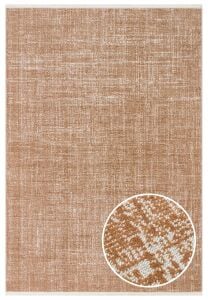 KALAHARI KLH PLAIN TERRA Özel Dokuma Tekniği ile Üretilen Modern Sade Desenli Makine Halısı 120x180 cm