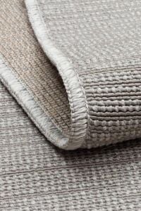BALI JUTE BLJ 02 GREY Jüt Dokulu Hav Toz Vermeyen Modern Halı 120x180 cm