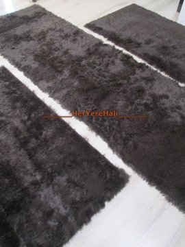 Doğuş Peluş Tavşan Tüyü 3lü Yatak Odası Takımı Gri