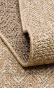 VENTURA XW VNT 02 NATURAL WHITE XW İç ve Dış Mekan Kullanımına Uygun Hav Vermeyen Kolay Temizlenebilir Sisal Görünümlü Halı 120x180 cm