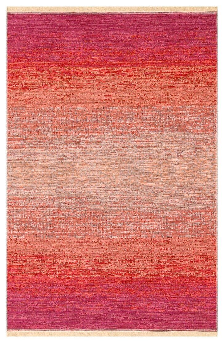 KUTNU KILIM KTN 01 TERRA PINK Modern Ombre Renk Geçişli Yıkanabilir Çift Taraflı Kilim 120x180 cm