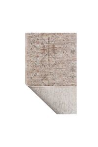 Sahra Collection Sh07 Bej Kiremit Etnik Vintage Eskitme Dokuma Yumuşak Salon Halısı 160x230 cm