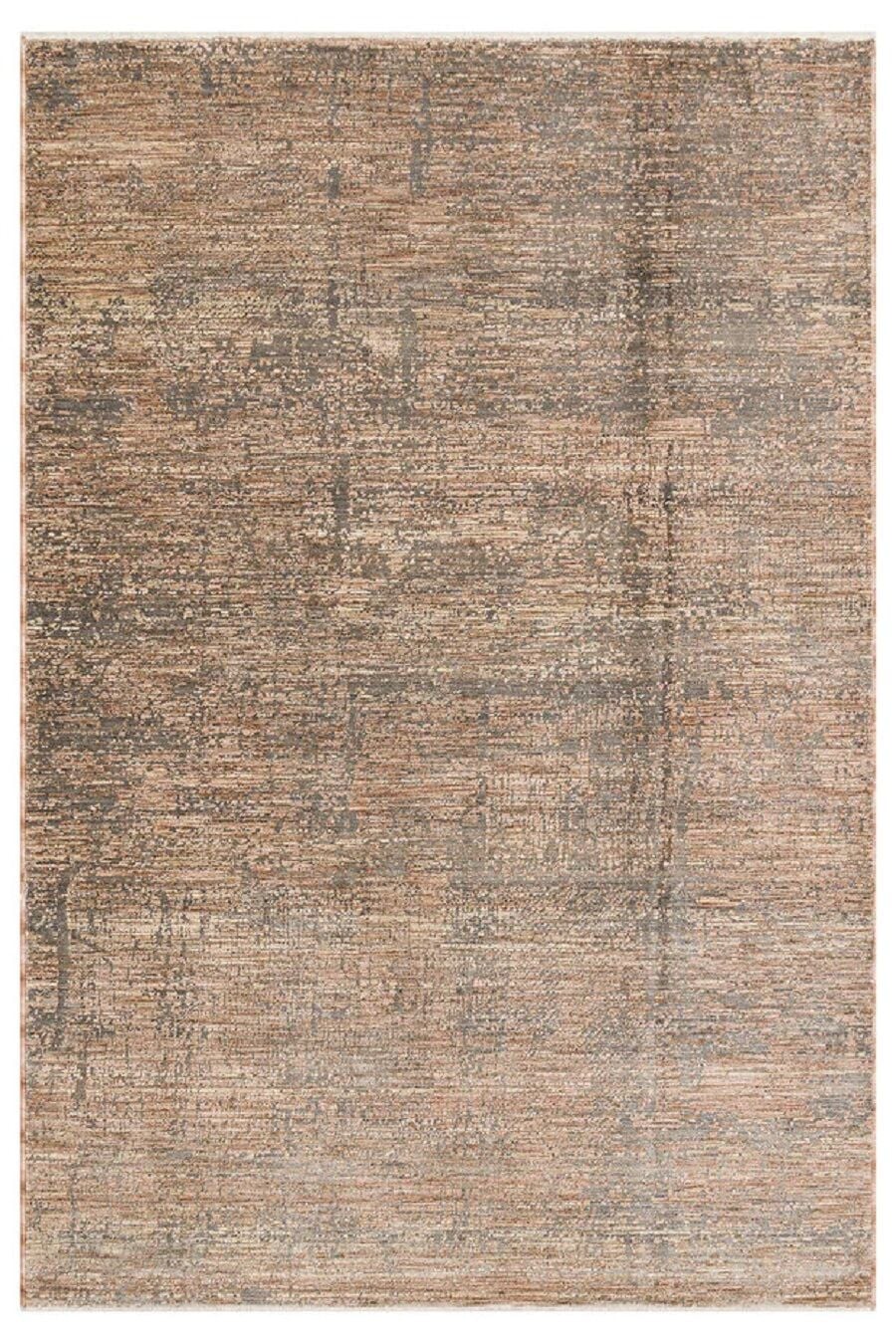 Sahra Collection SH01 Turuncu Modern Vintage Eskitme Desenli Dokuma Salon Halısı 160x230 cm