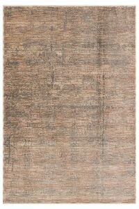 Sahra Collection SH01 Turuncu Modern Vintage Eskitme Desenli Dokuma Salon Halısı 160x230 cm