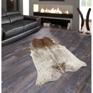 Yamalı Home İnci Halı 003Kahve Yapay Dana Post 160c230 cm