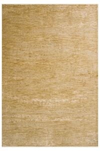 Bienal Hardal Sarı Modern Vintage Dokuma Yumuşak Salon ve Oturma Odası Halısı 160x230 cm