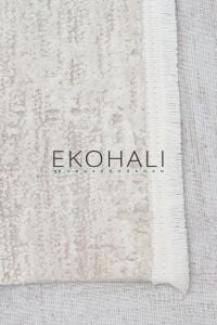 LAGOS XW LGS 24 CREAM BEIGE XW Hav Toz Vermez Eskitme Desenli Modern Makine Halısı 160x230 cm