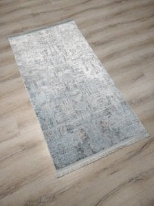 Eko Halı Sateen ST08AquaXW Turkuaz İnce Halı 80x150 cm
