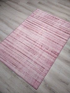 Joker Halı Melodi 30-003Pembe Çizgili Dekoratif Halı 115x170 cm
