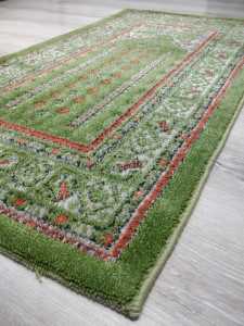 Halı Sarayı Asya Namazlık Seccade İnce 503KY7 Kiremit Simli 65x115 cm