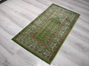 Halı Sarayı Asya Namazlık Seccade İnce 503KY7 Kiremit Simli 65x115 cm